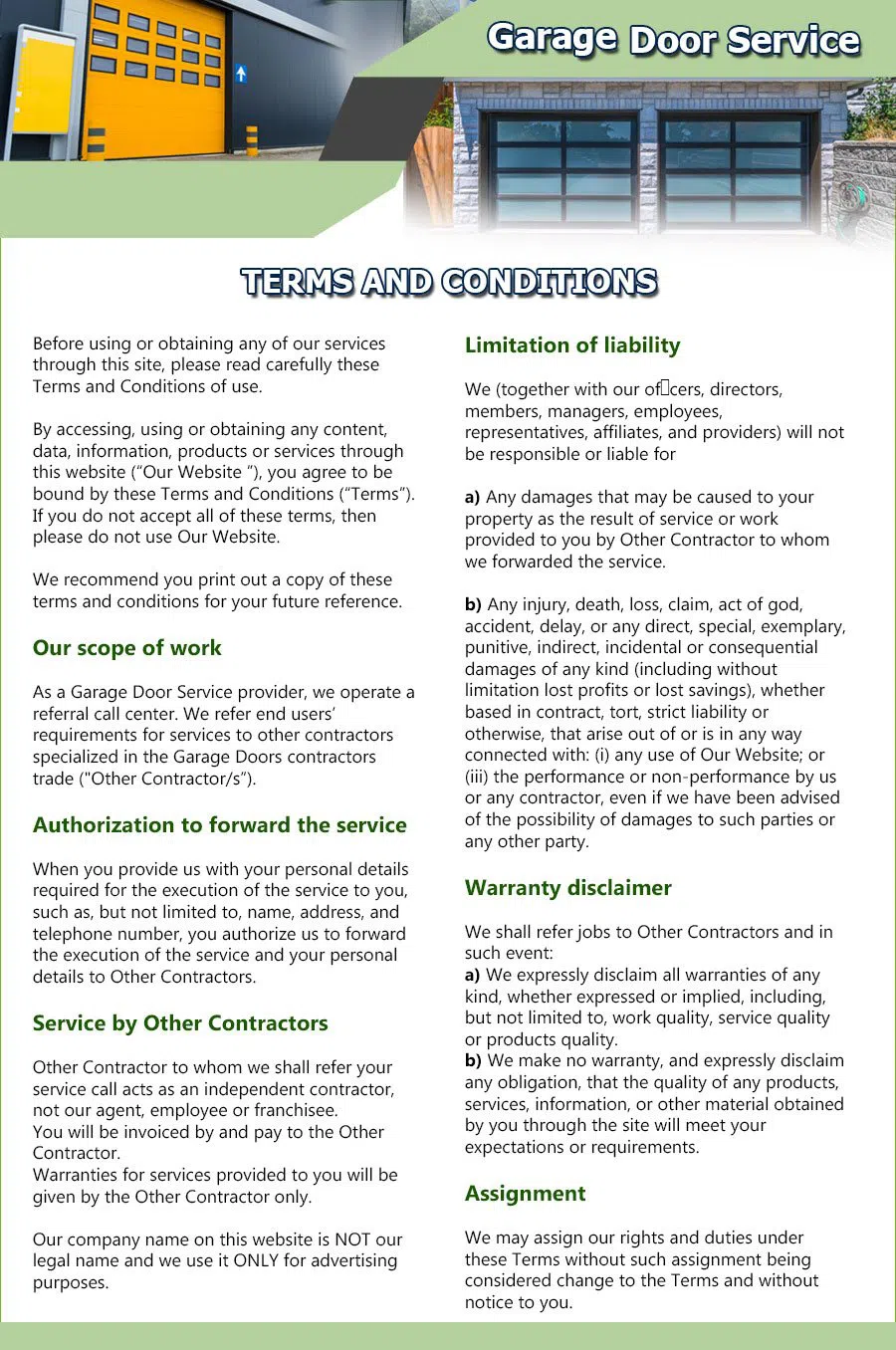 Expert Garage Doors Repairs Thornton, CO 303-218-6763